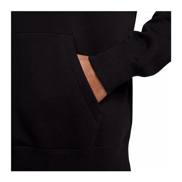 Nike Hoodie Men Medium Black Club Fleece Chenille Futura Sweatshirt Sports Men - Picture 4 of 4